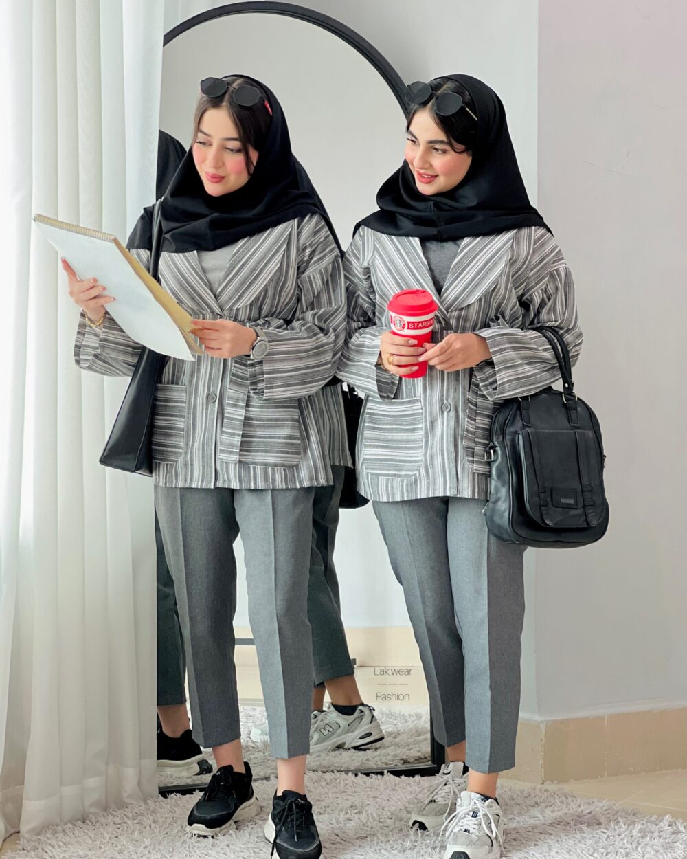 کُت لینن آرشال🩶 - Image 2