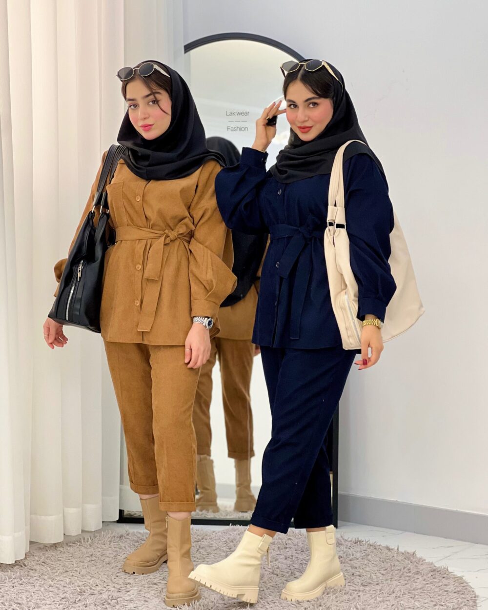 مانتو کبریتی کارامل🧋   Image 2