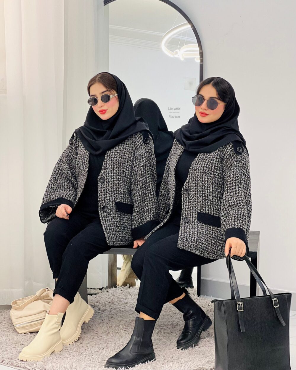 کت پشمی پیانو🖤