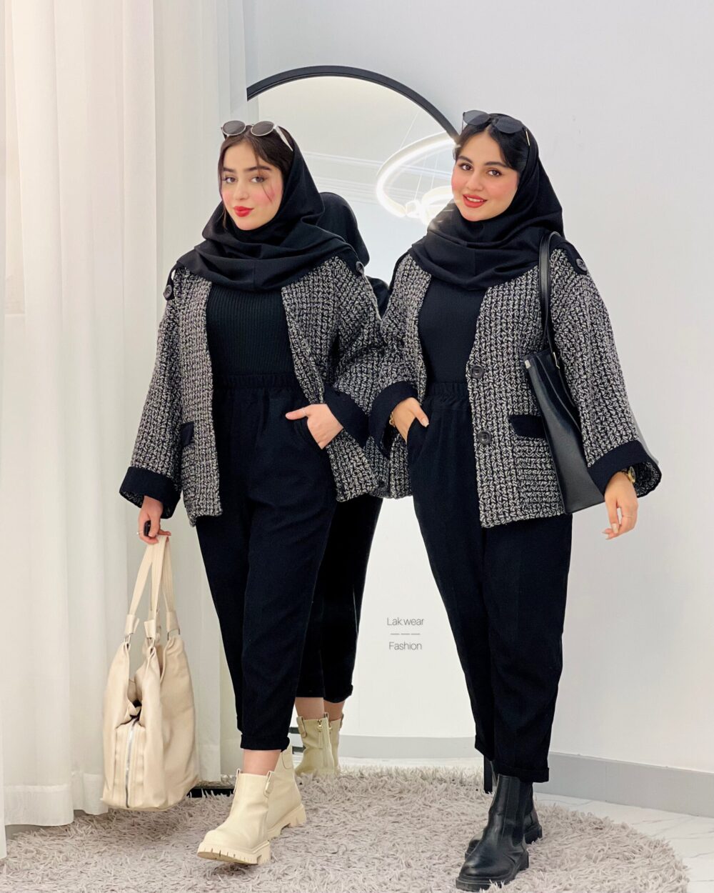 کت پشمی پیانو🖤 - Image 2