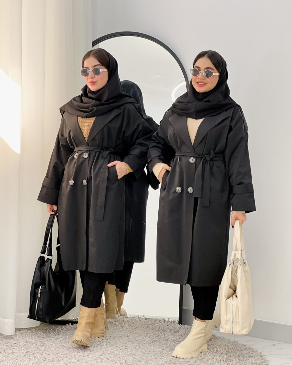 بارونی بلند سیلا🖤