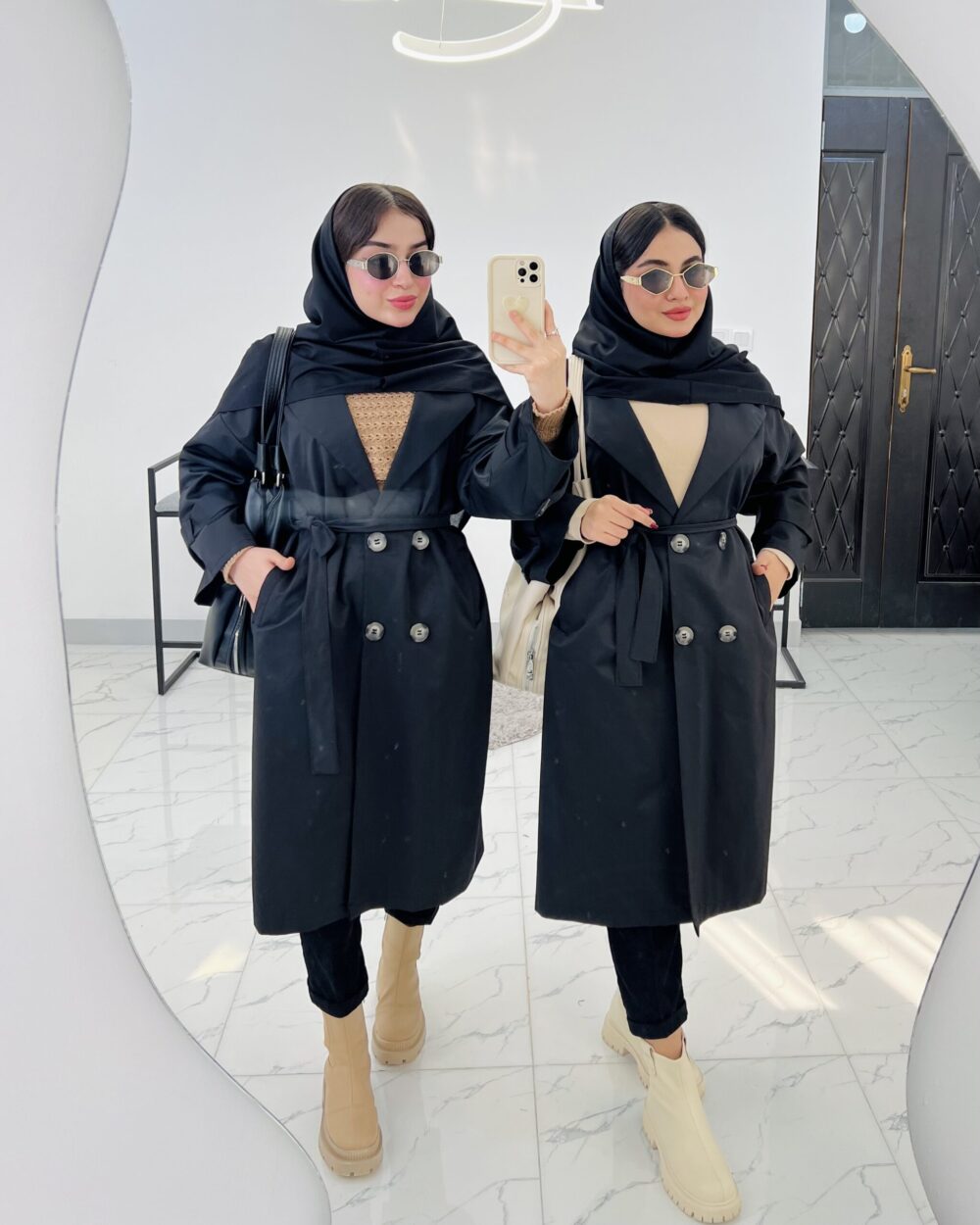 بارونی بلند سیلا🖤 - Image 7