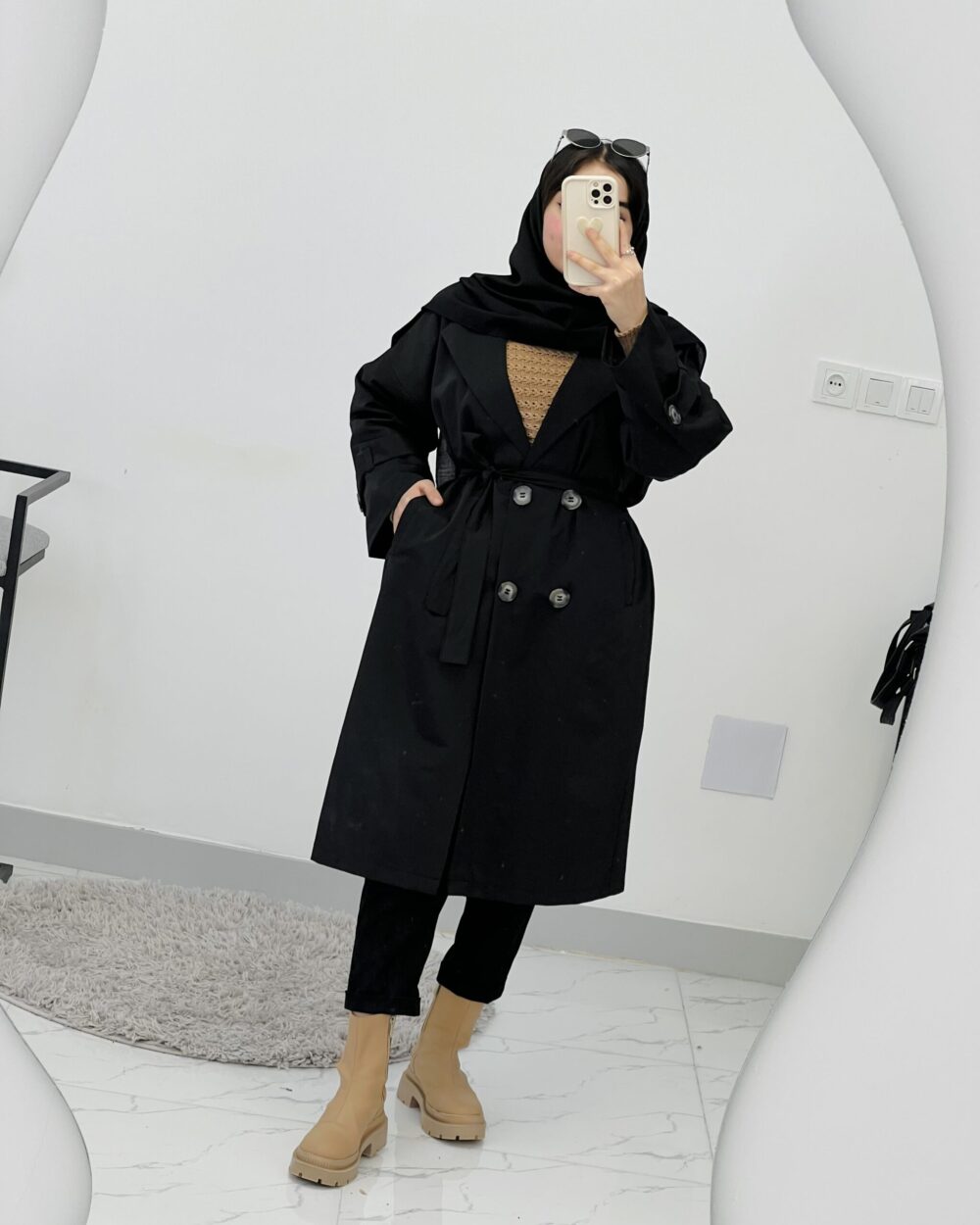بارونی بلند سیلا🖤 - Image 5