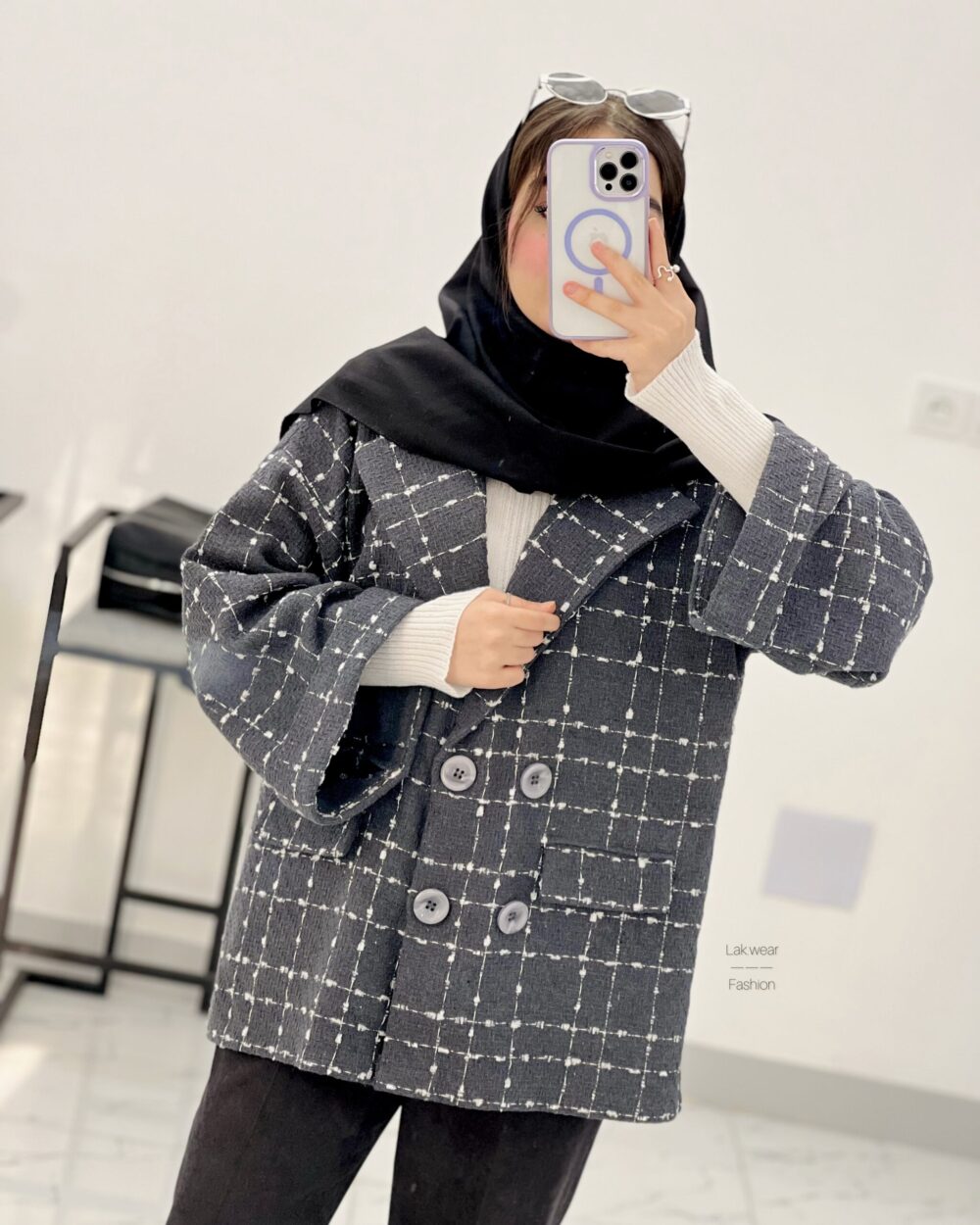 کت شَنل مرسدس🖤🩶   Image 5