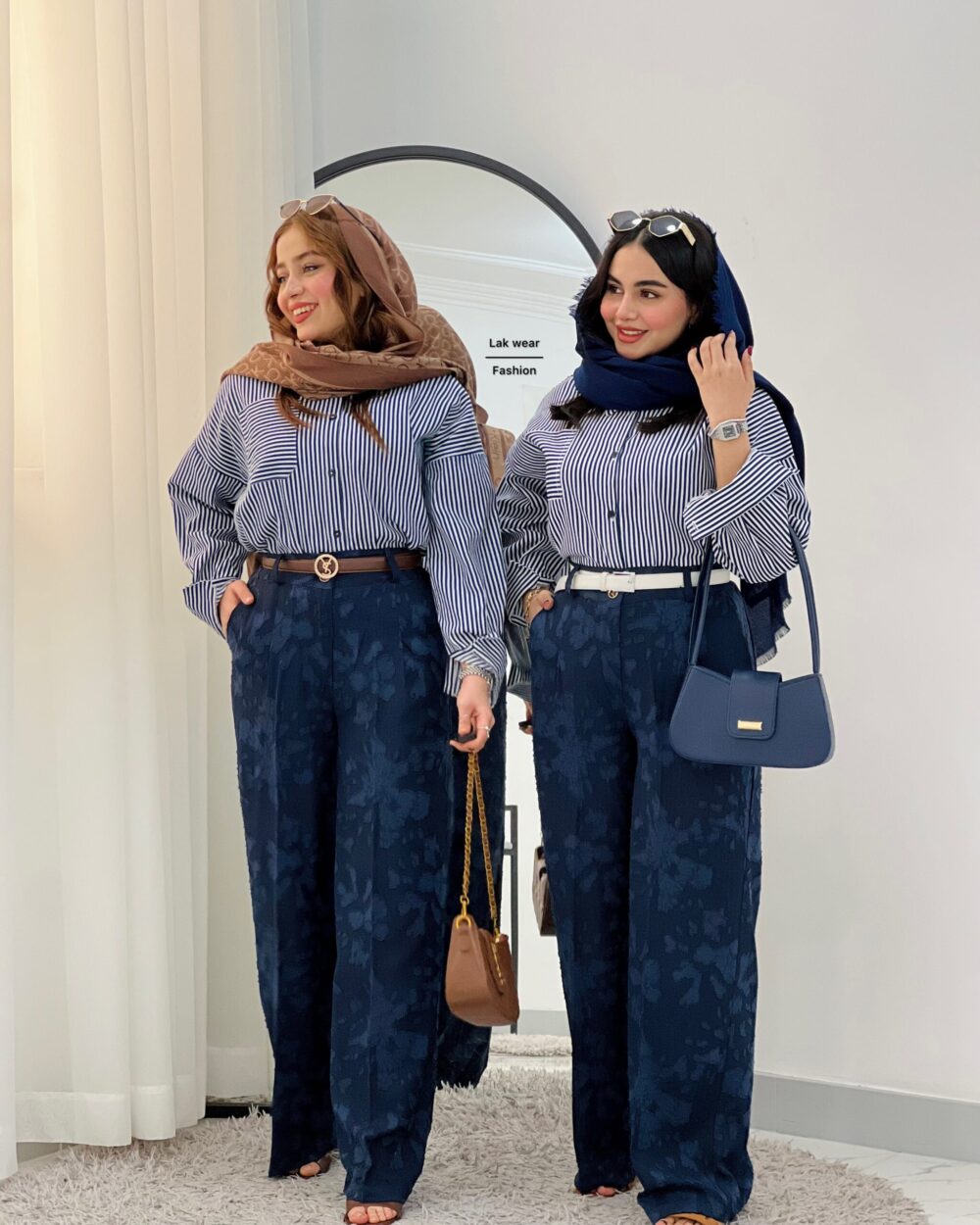 شومیز راه راه بیسیک