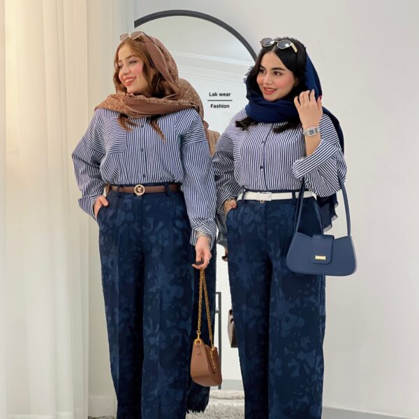 شومیز راه راه بیسیک
