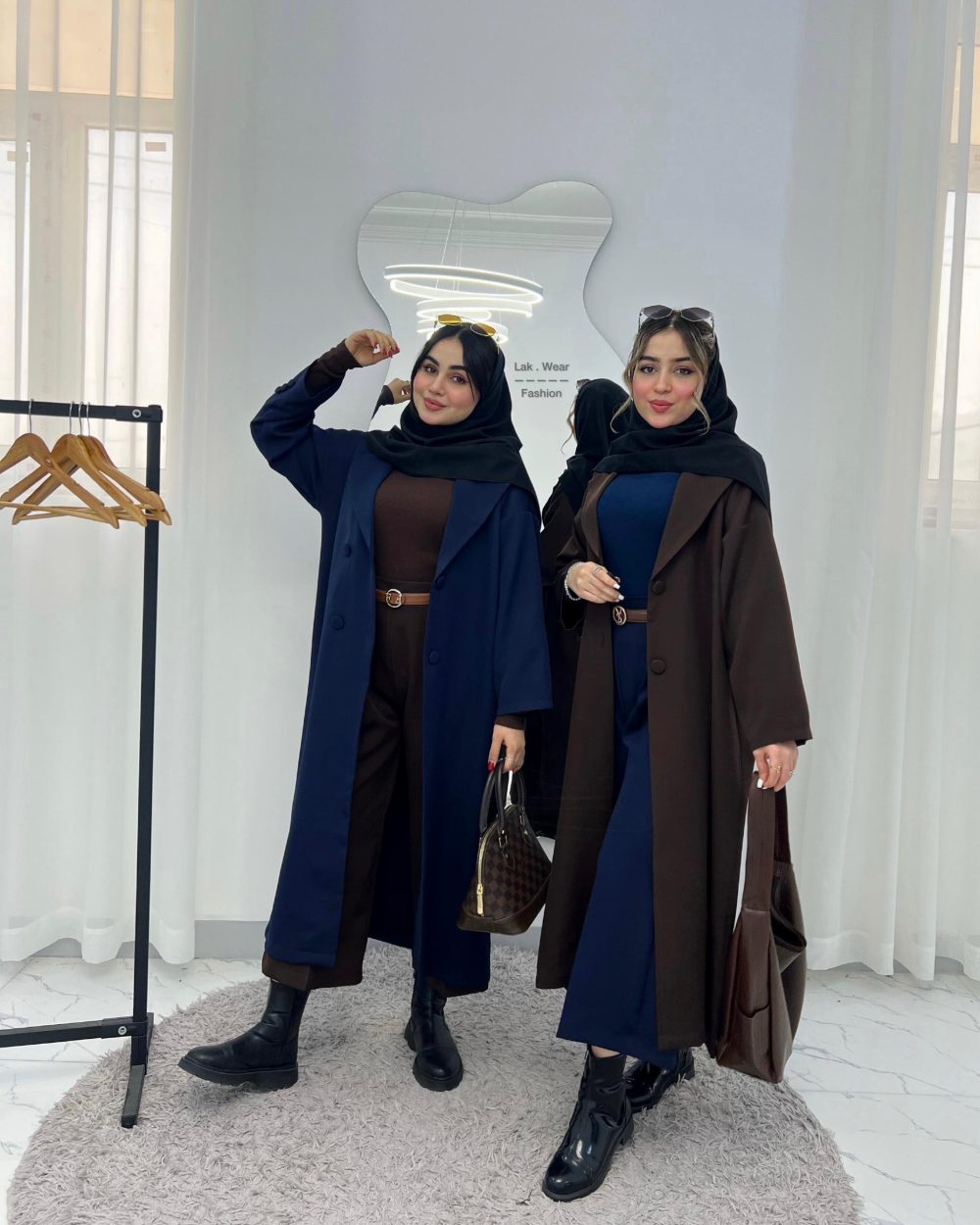 مانتو چاکلت💙🤎 - Image 2