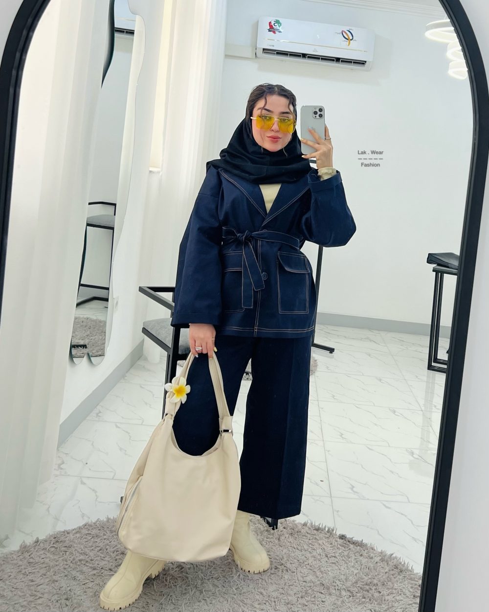 ترنچ کت جین💙 - Image 4