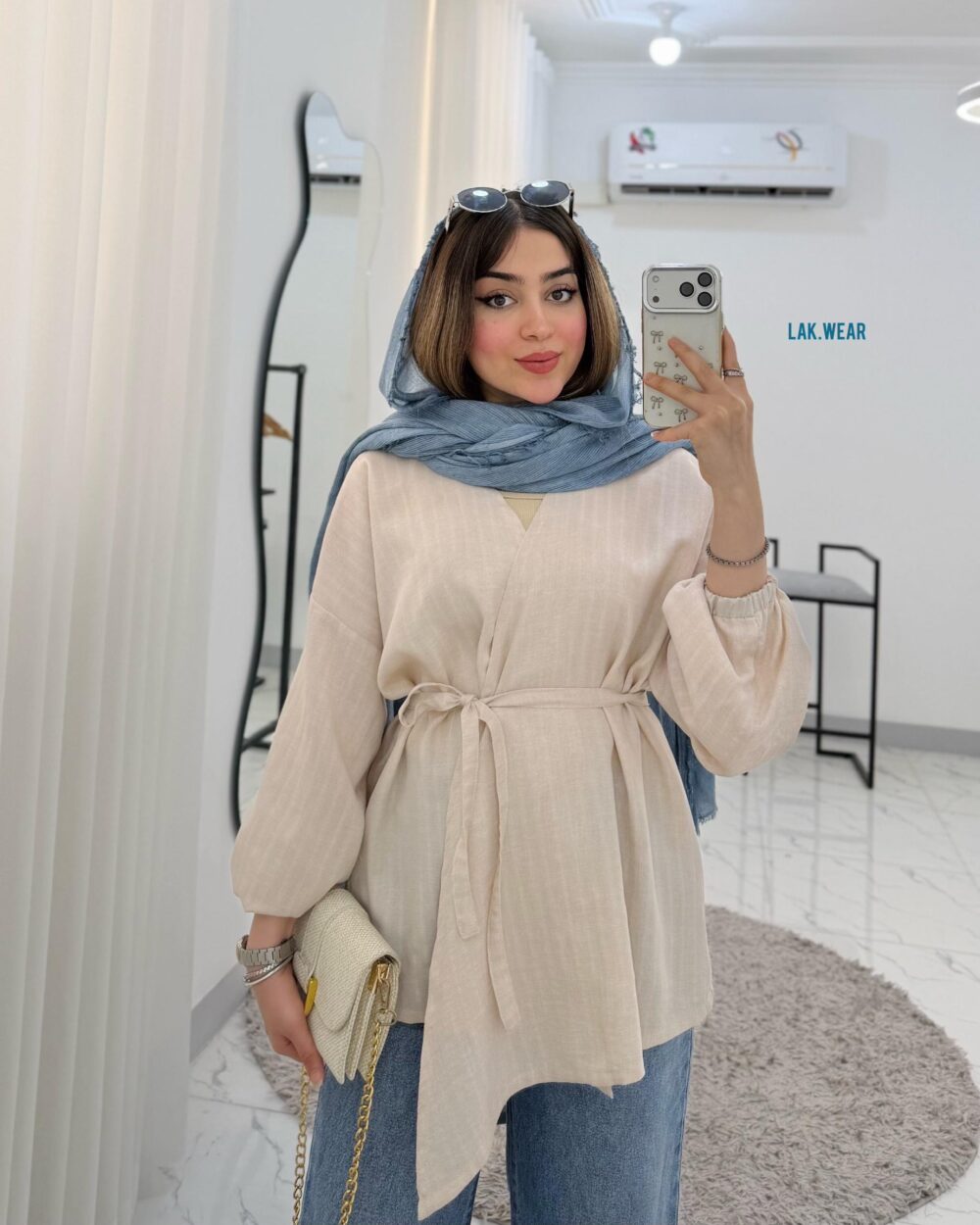 شومیز دارچین🤎   Image 5