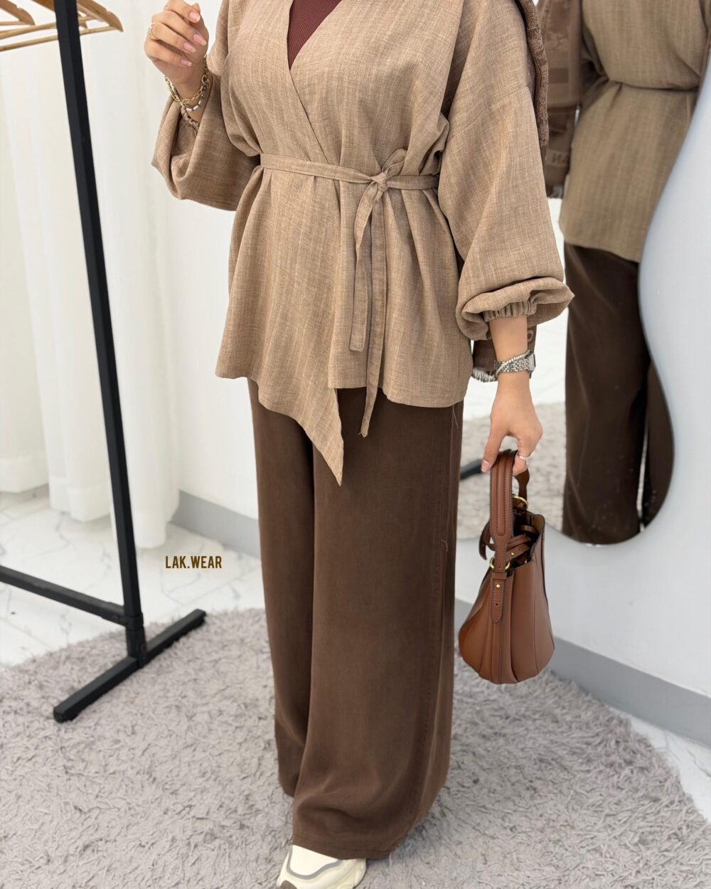 شومیز دارچین🤎   Image 10
