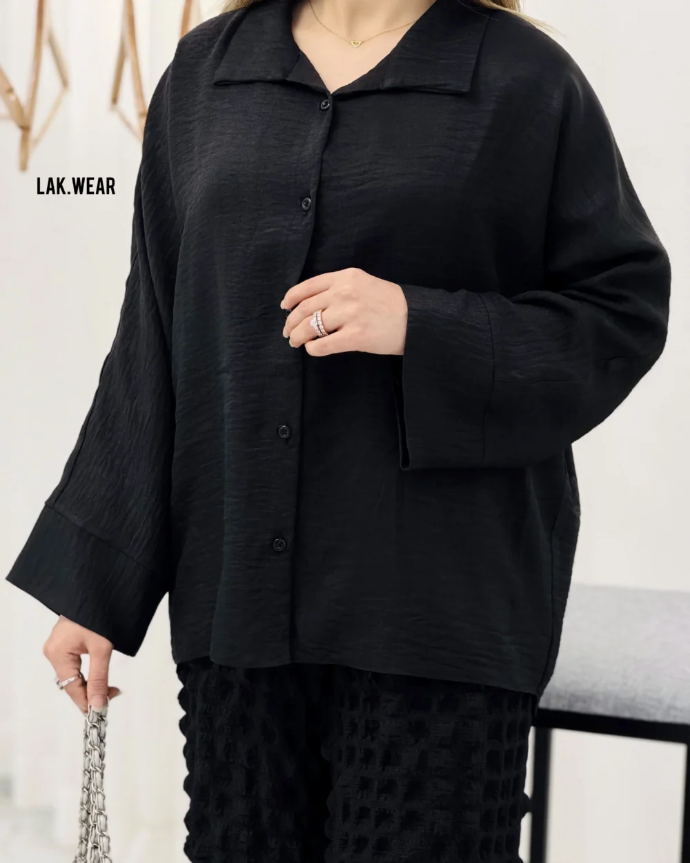 شومیز بلک بری🖤   Image 4