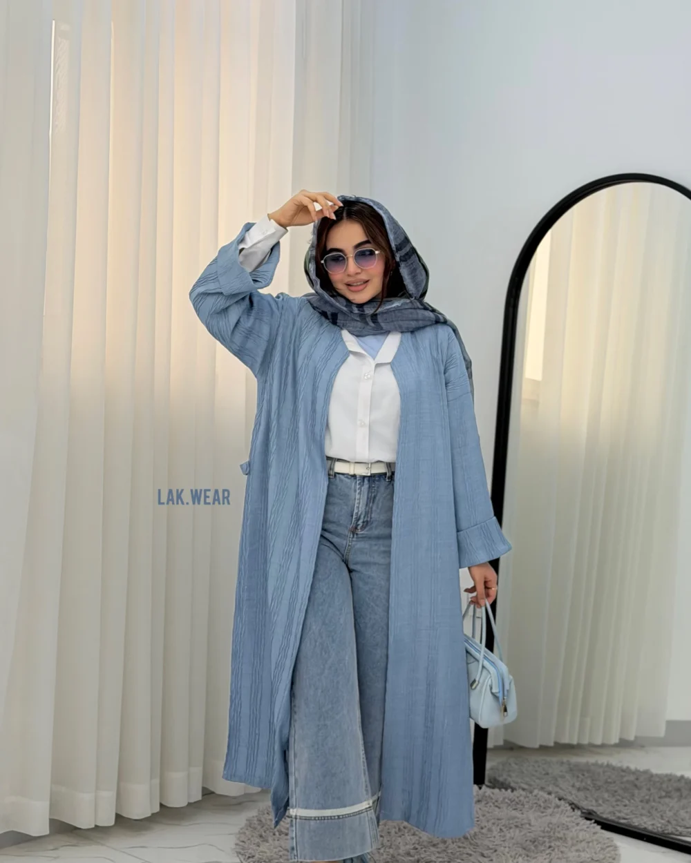 مانتو بلند لَک🩵😍 Image 7