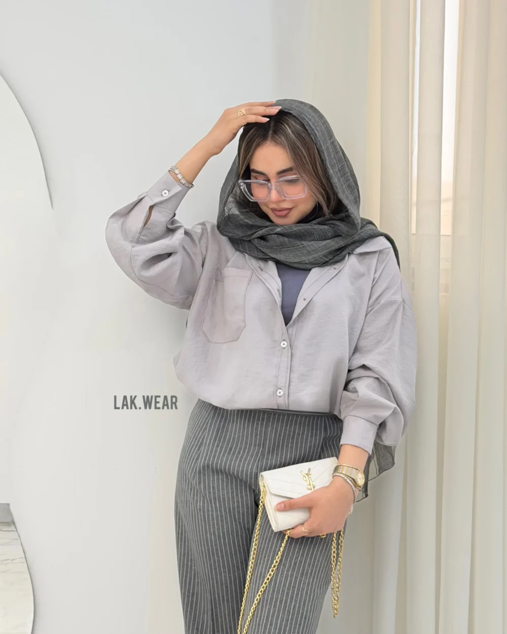 شومیز سوییت خاکستری🩶🍭 Image 3